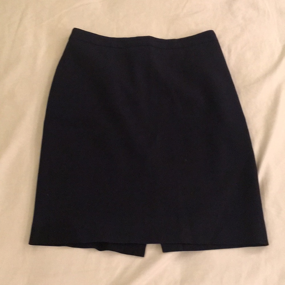 Jcrew stretchy cotton pencil skirt